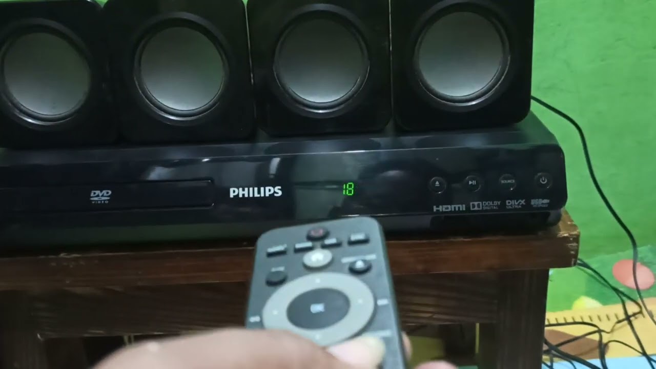 DVD home theater philips HTD 3509