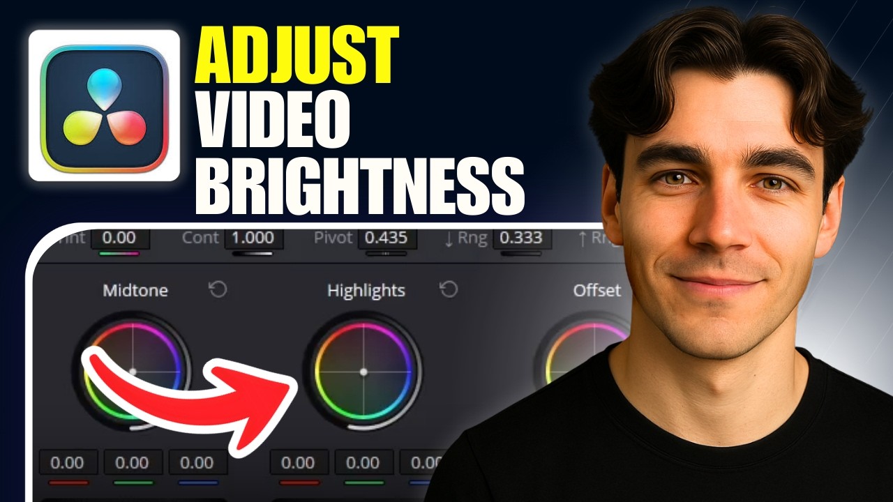 How To Increase And Decrease Brightness In DaVinci Resolve (Tutorial 2026)