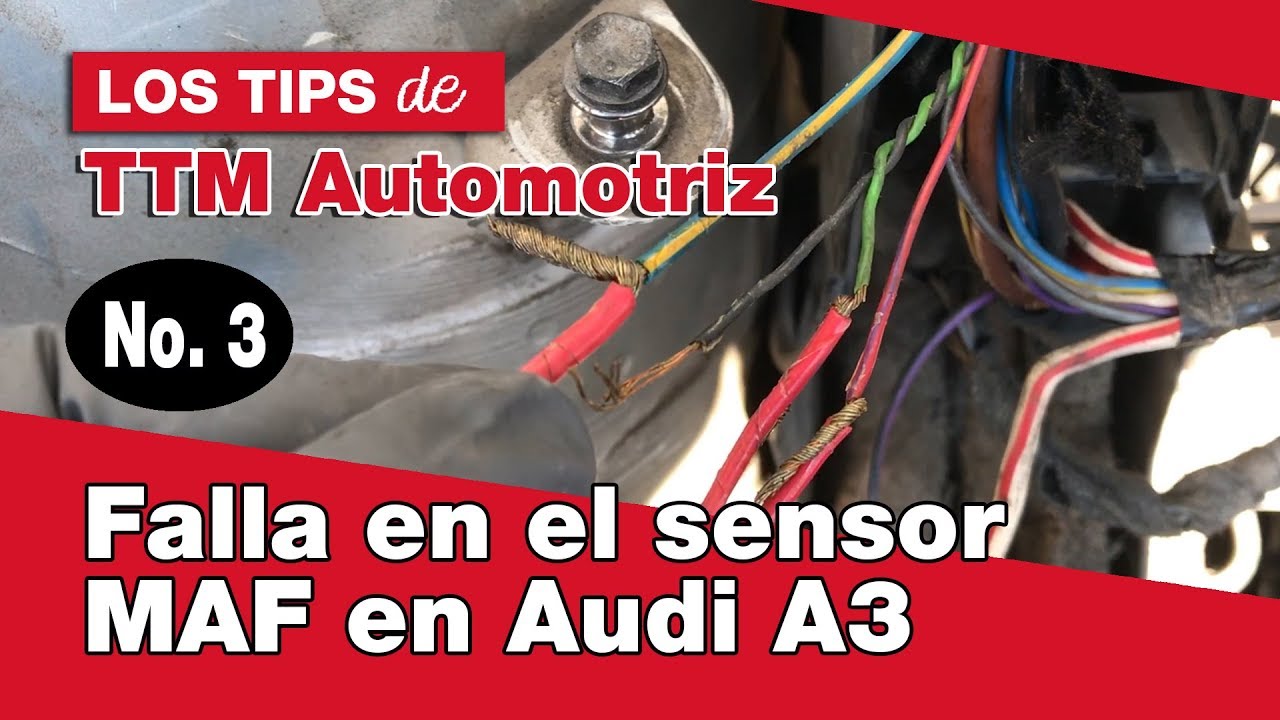 Falla en el sensor MAF en Audi A3