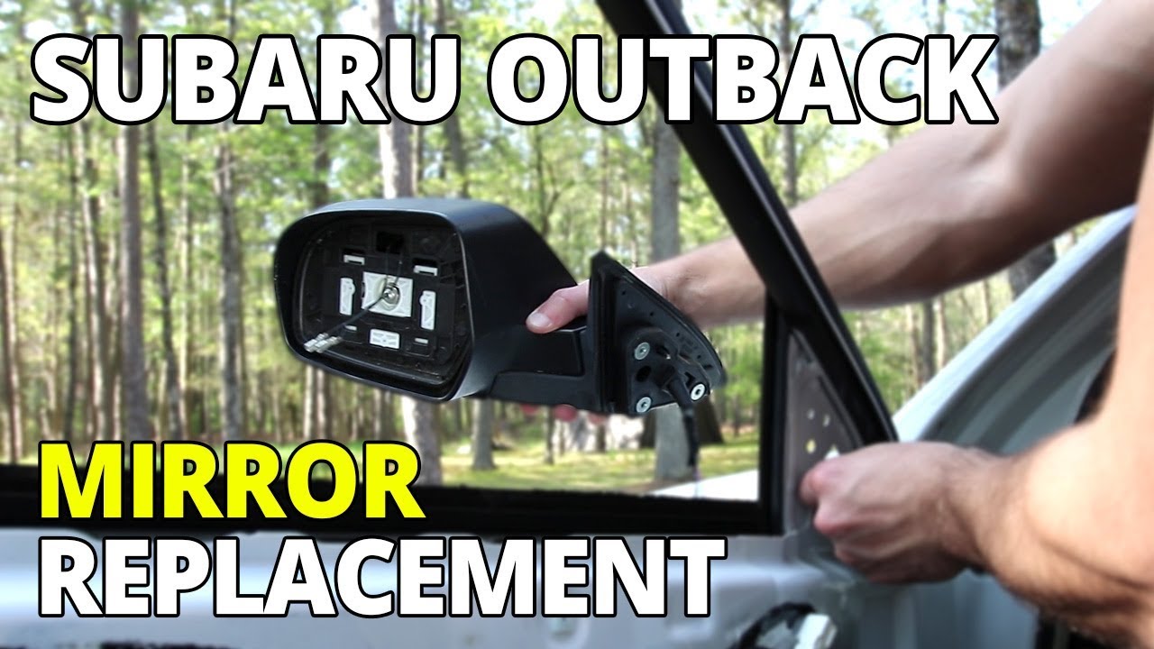 How To Replace 2009 - 2014 Subaru Outback Side Mirror and Remove Door Panel