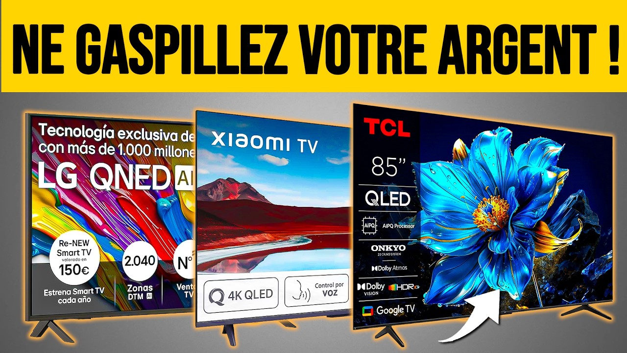 LES MEILLEURES SMART TV PAS CHÈRES DE 2026 | TOP 5
