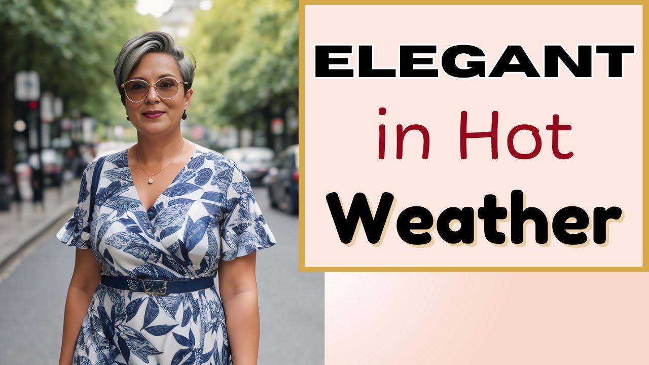 How to Dress Chic and Elegant in Hot Weather for Women Over 50 and 60!