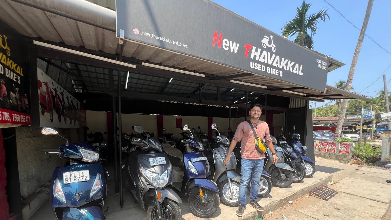 🧩used scooters in Kerala   മോഡൽ കൂടിയ neat വണ്ടികൾ  വേണോ guysz🤑🫰🏻#usedscooty #motovlog #scooter