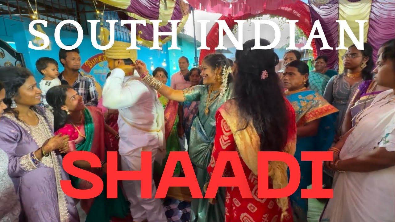 South INDIAN Shaadi ||  साउथ इंडियन शादी || Aaj Reception hai and kal shaadi || 