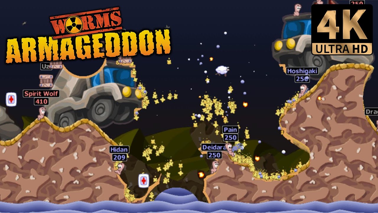 Worms Armageddon Online | Kaos 1v1 | PC 4K