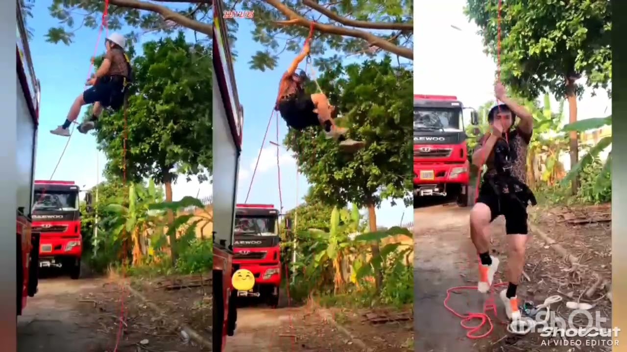 Tổng hợp leo trèo, push up, pull up ....