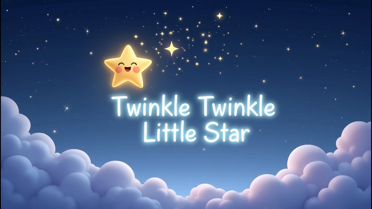 Twinkle Twinkle Little Star 🌟 | Gentle Lullaby for Babies & Toddlers | Bedtime Song