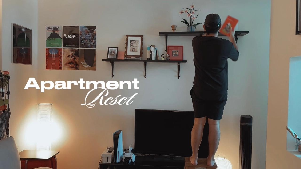 Slow Apartment Reset (Cleaning, Organizing & Making It Cozy Again)