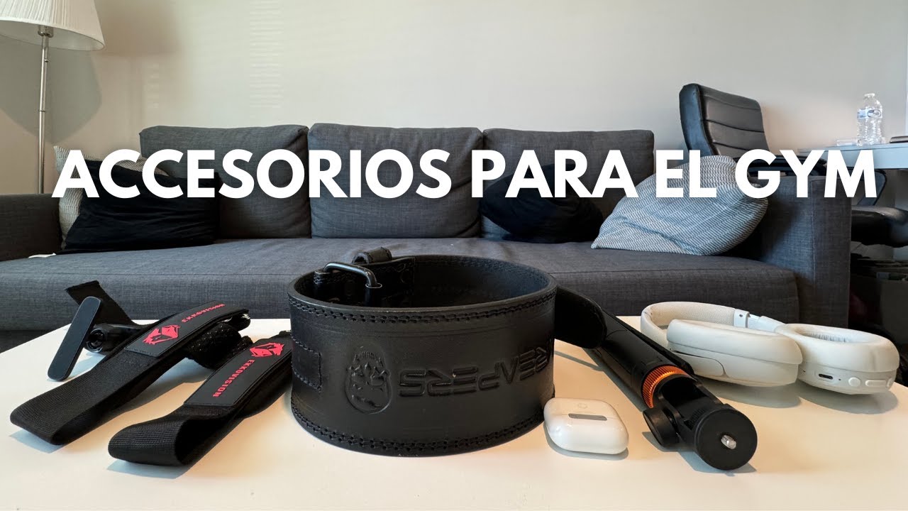 Mejores Accesorios Para El GYM: (Black Friday y navidad 2024)