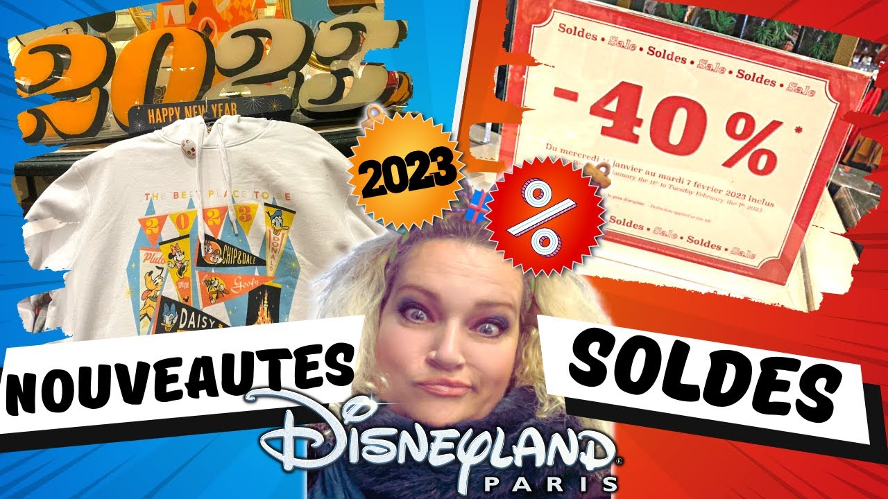 SOLDES & NOUVEAUTÉS MERCH 2023 DE DISNEYLAND PARIS !
