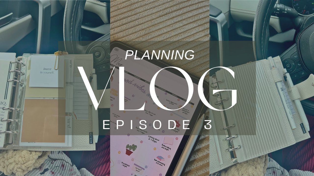 Planning Diaries: Ep. 3 (moving back into a paper planner, lots of planner hauls, digital planning)