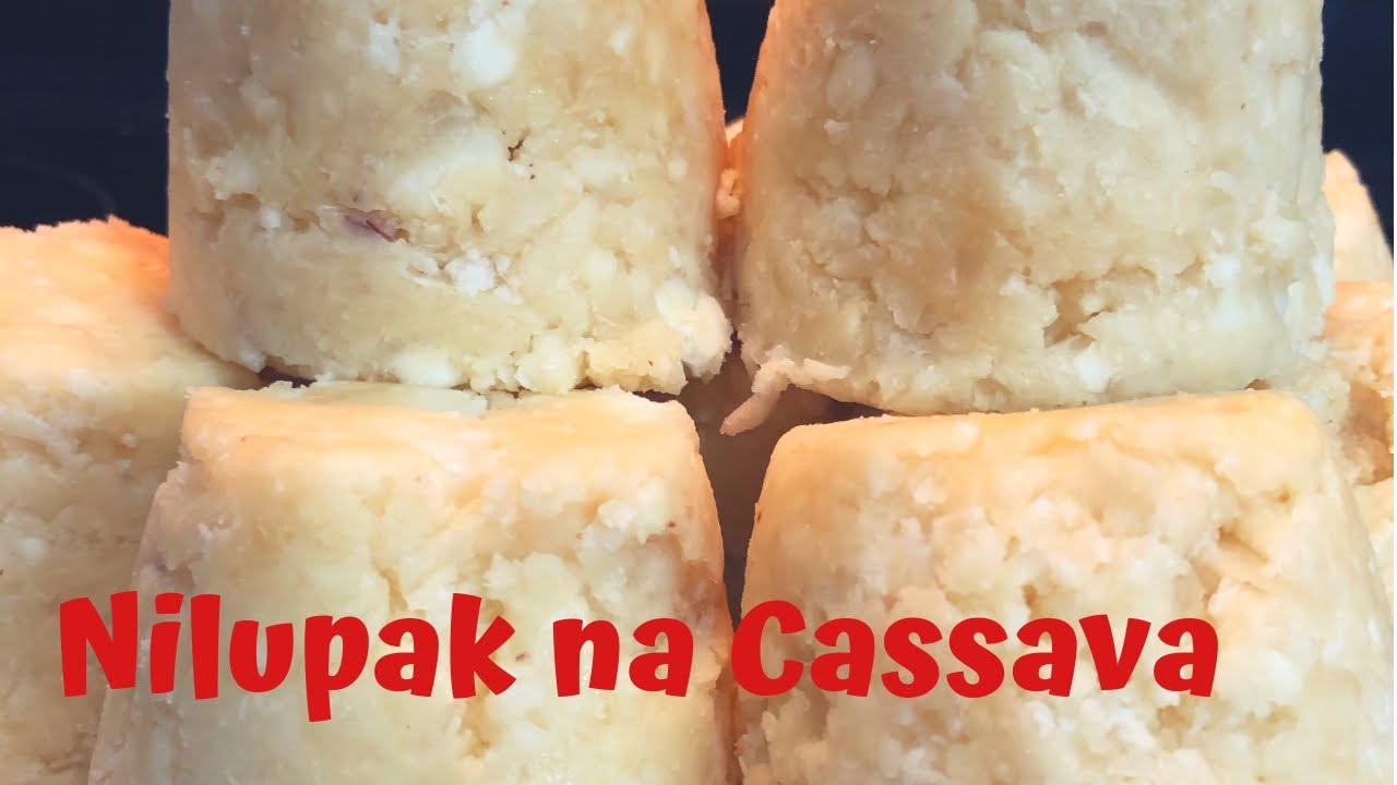 Nilupak Recipe | How to make Nilupak na Kamoteng Kahoy | Mashed Cassava