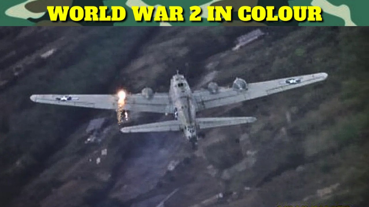 German Gun Camera Footage: Combat Color Film