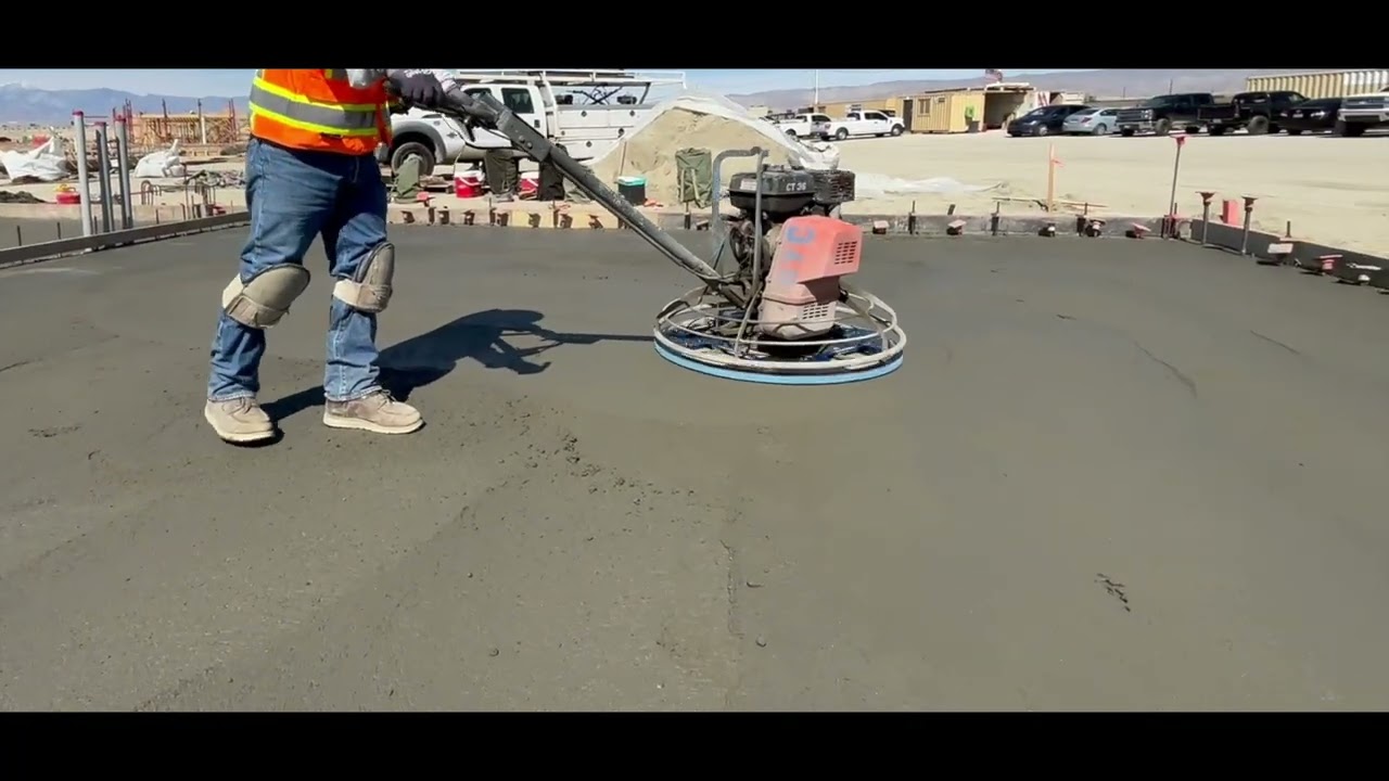 Conrcete Power Trowel Concrete floor flatness power trowel disc