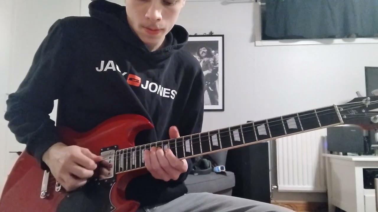 Onkel K&aring;nkel- &Aring;ka 50-tals bil Guitar cover 