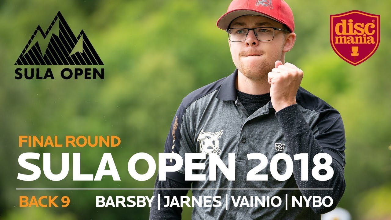 Sula Open 2018 Final Round, Back 9 (Barsby, Jarnes, Vainio, Nybo)