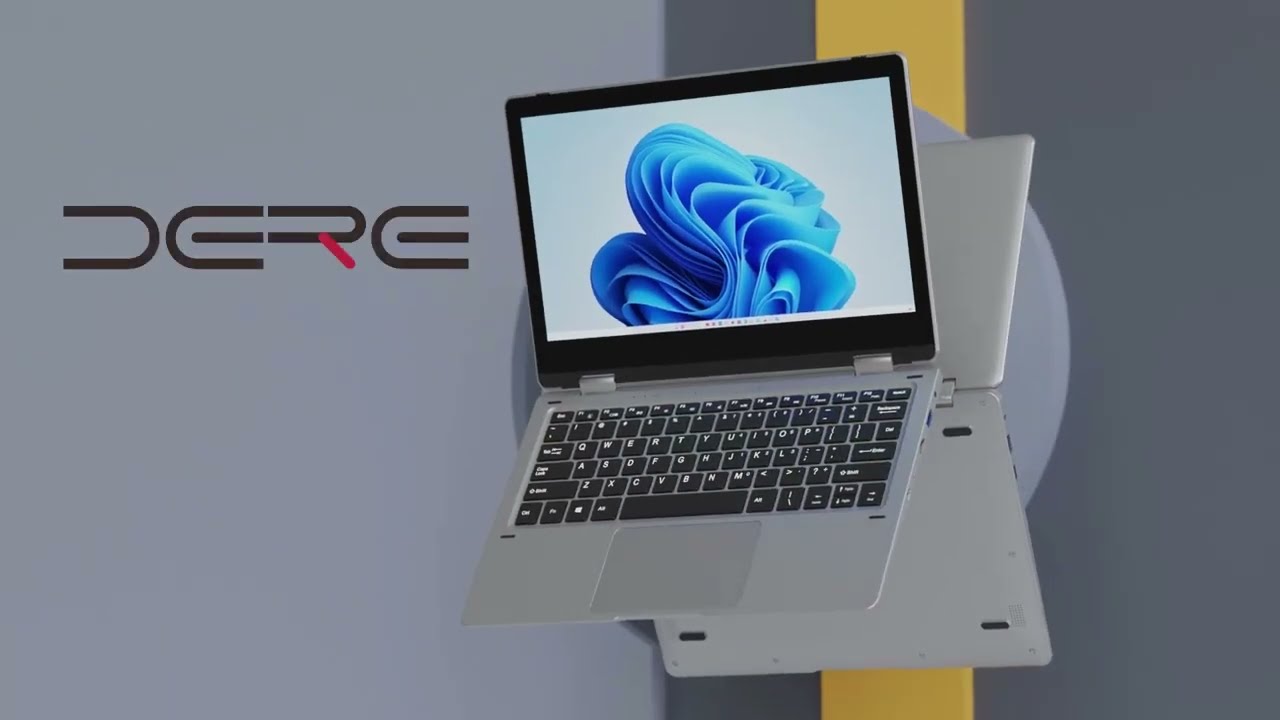 Ноутбук DERE V10, 11,6 дюйма, сенсорный экран.