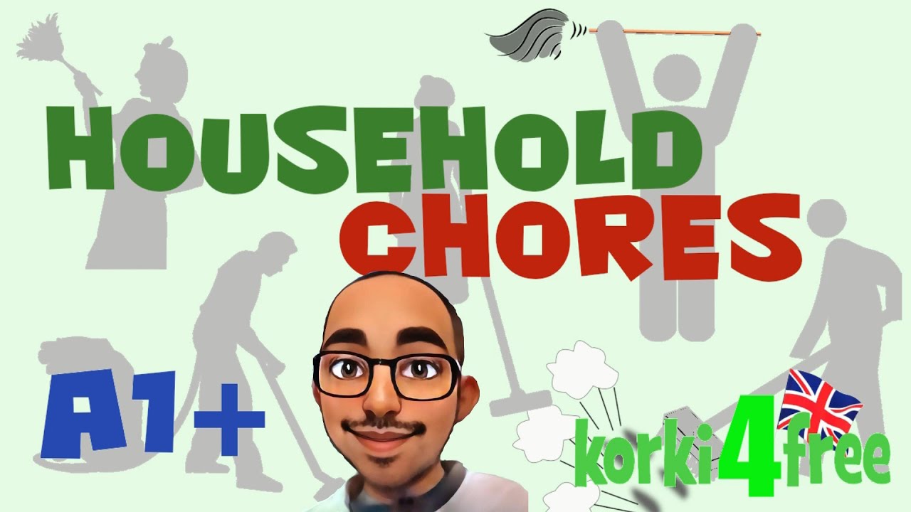 Household chores - Present Simple revision - korki4free