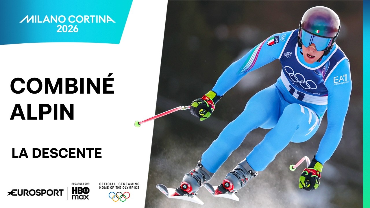 JO 2026 : Franzoni place l’Italie en tête du combiné alpin, la France peut croire à la médaille