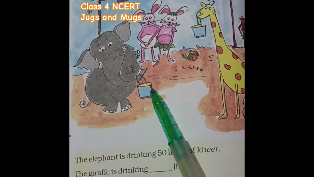 Understanding Jugs and Mugs ! 🫙🥤Learn about capacity, litre and millilitre  NCERT Class 4 Maths ✨📘🔖
