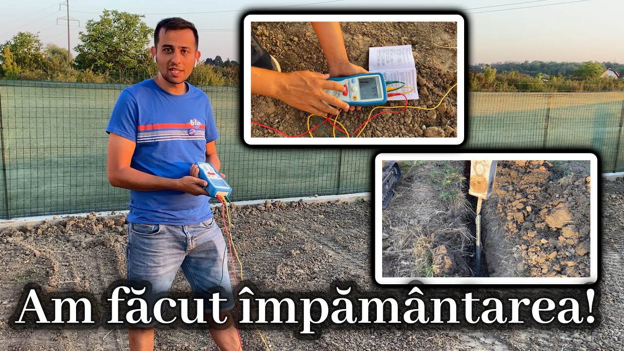 Casa off-grid ep.3 - Cum am facut impamantarea pentru casa si fotovoltaice