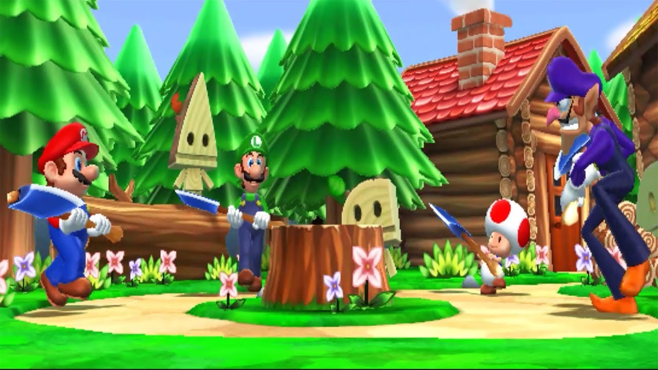 SUPER MARIO PARTY 9 Minigames | Mario VS Luigi VS Waluigi VS Toad | NINTENDO
