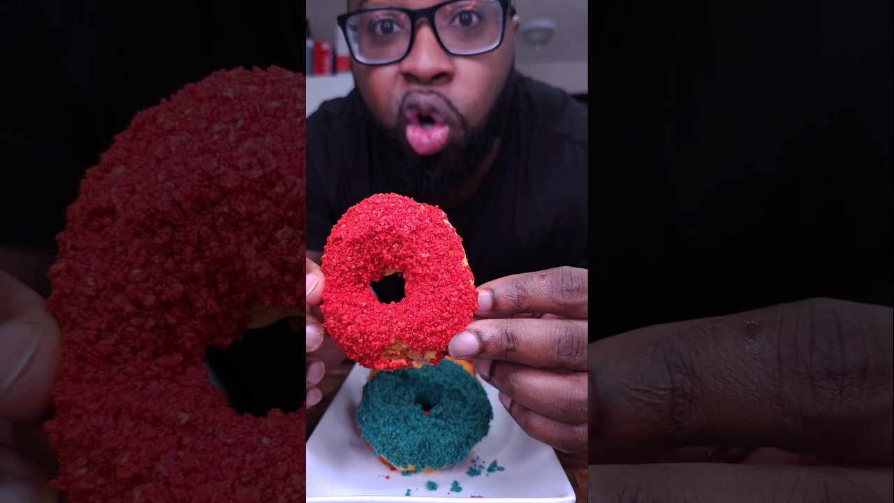 Самый хрустящий пончик на свете! 🍩 