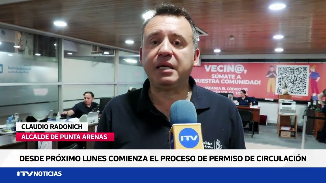 Punta Arenas inicia proceso de permiso de circulación con atención presencial y online