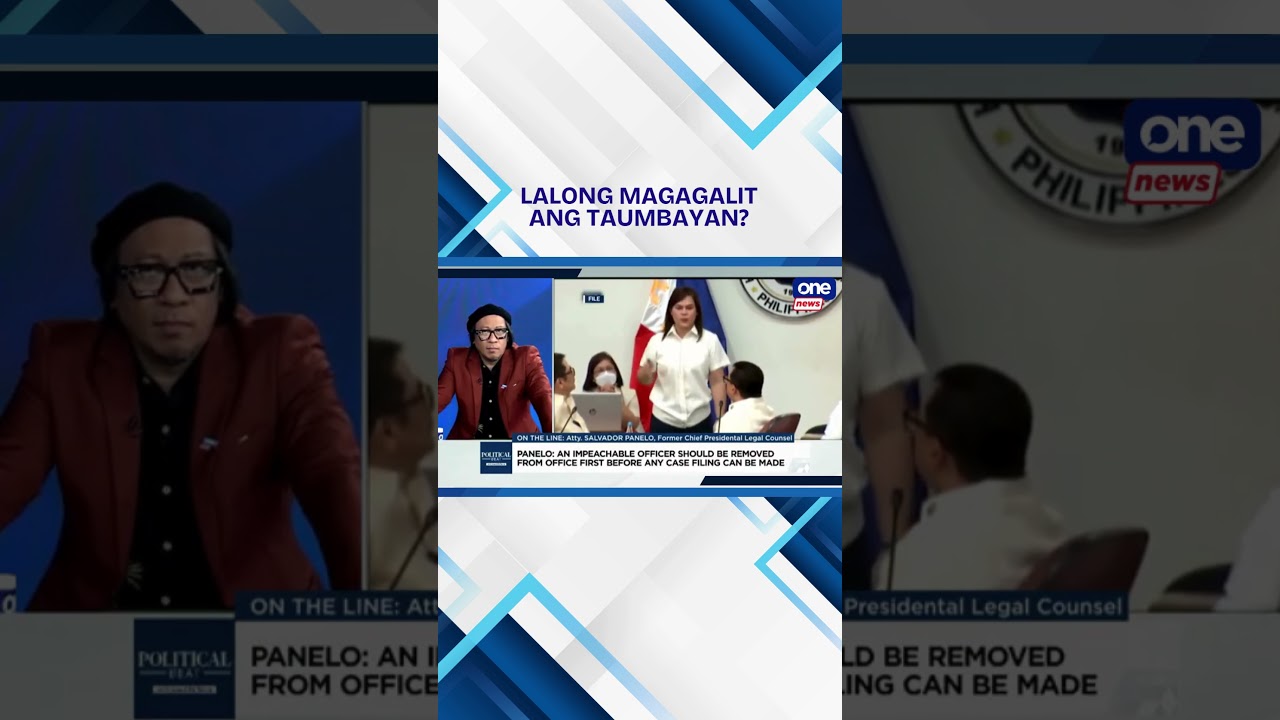 Panelo: Arresting VP Sara could anger the public | Political Beat