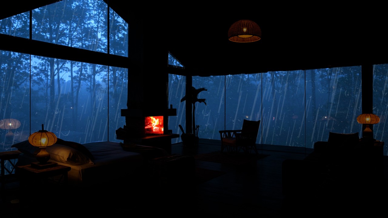 Chuva Suave E Constante Para Dormir - Terapia Sonora Calmante