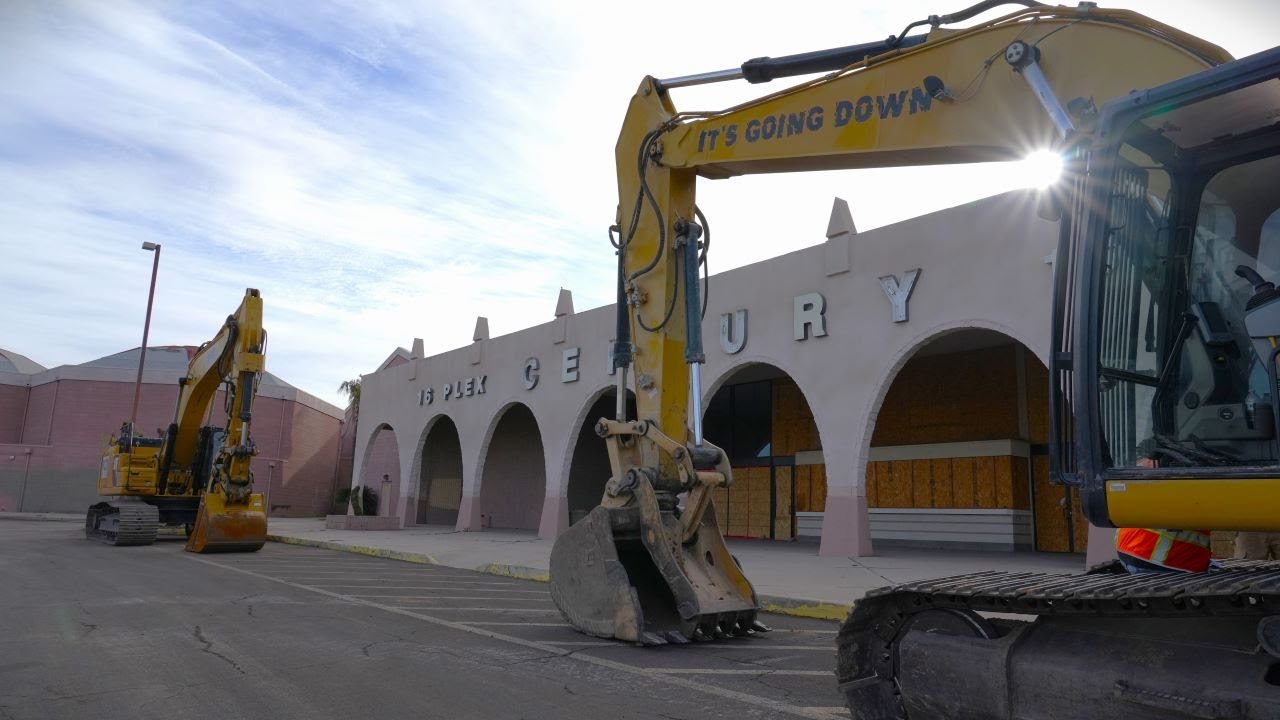 Centruy 16 Theaters in Old Pascua Demolition