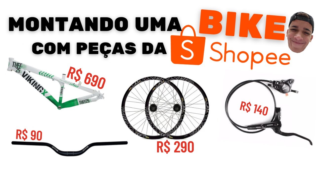 Montando uma BIKE inteira na SHOPEE kkkjk - Dicas de como montar uma bike de Grau/DJ/Street em 2022!