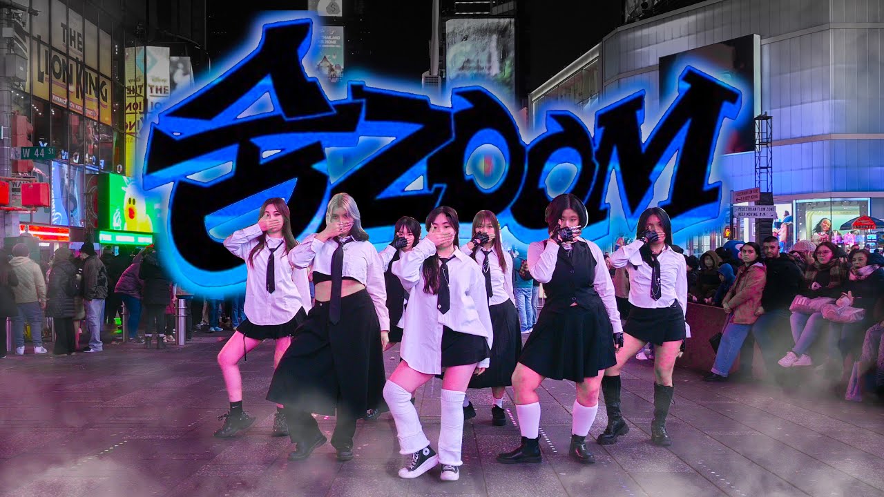 [KPOP IN PUBLIC NYC - TIMES SQUARE] BADVILLAIN - ‘숨(ZOOM)’ Dance Cover