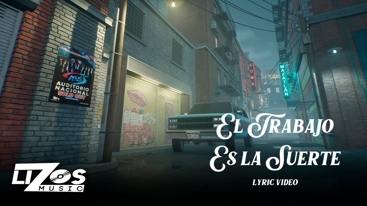 BANDA MS - EL TRABAJO ES LA SUERTE (LETRA)