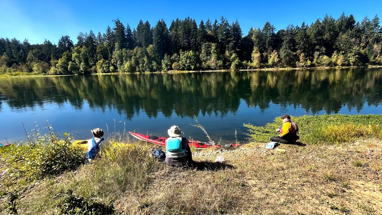 "The Old Guys Paddle"--Keizer to Wheatland, Oct 2025