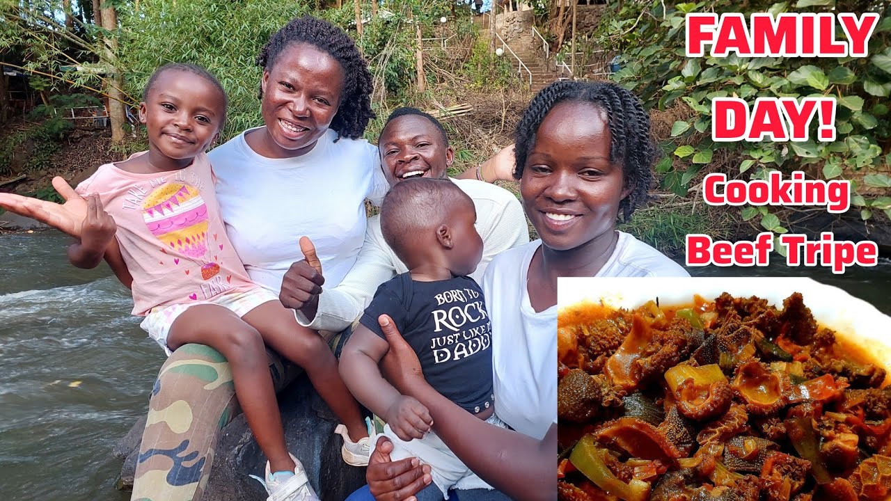 Cooking Mouth watering tripe/ matumbo recipe  for a memorable family Day in Kenya African
