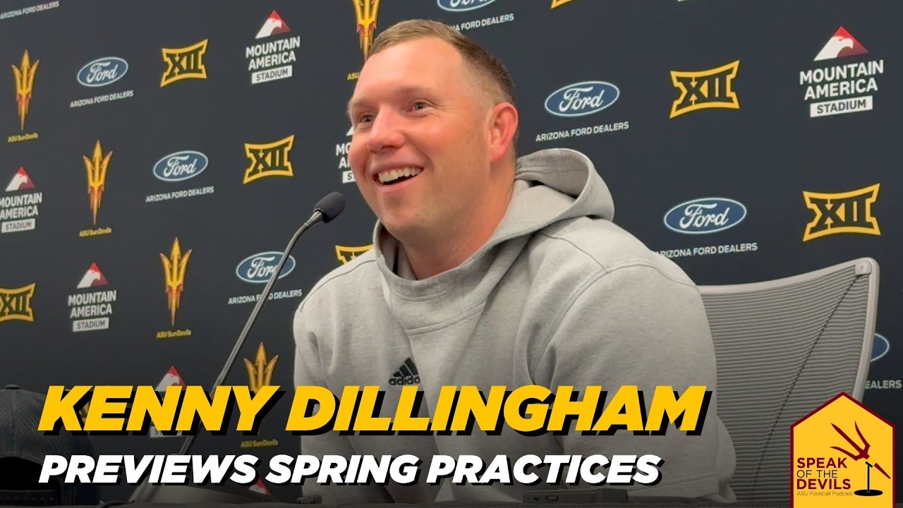 ASU head coach Kenny Dillingham previews the Sun Devils' spring practices | Speak of the Devils
