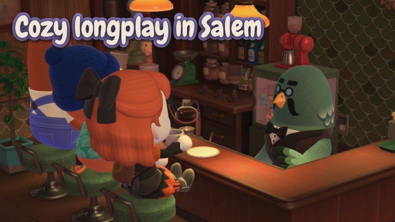 Cozy Relaxing Longplay🌙| Dailies in Salem | Animal Crossing (No Commentary)