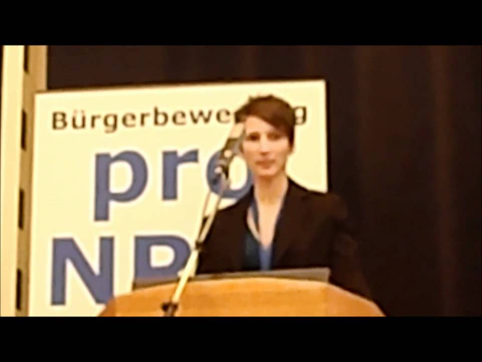 NPD Werbeikone Claudia Gehrhardt