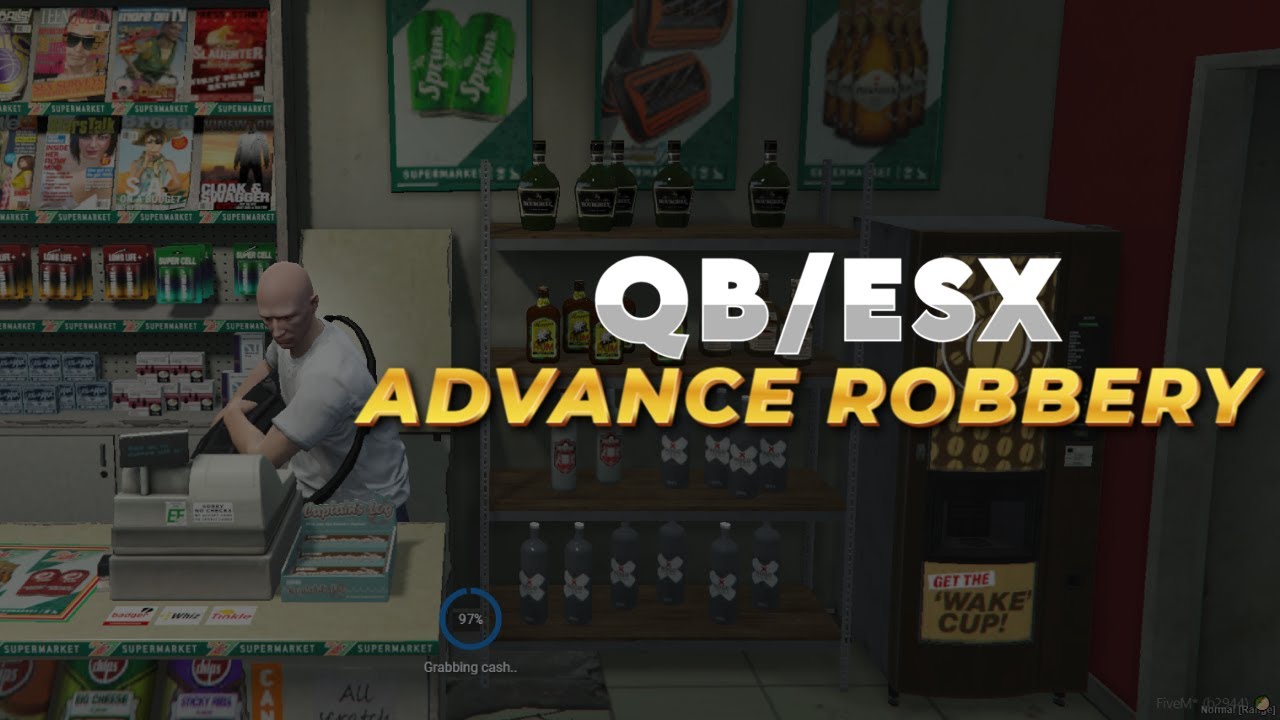 Скрипт ограбления QB/ESX *БЕСПЛАТНО* | Скрипты ролевых игр FiveM | Учебное пособие FiveM 2024 | Р...