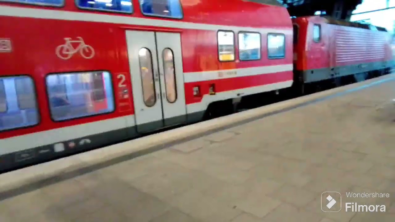 Bahnhof Dresden Neustadt (Teil62-73)- mit Rv, Fv, Sdz, Gv in Sachsen am 13.04.24 um 20.40 Uhr