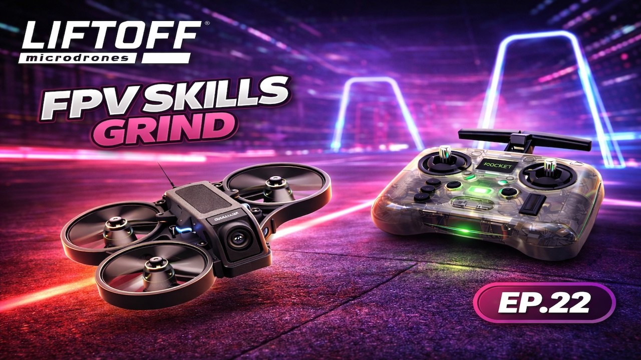 FPV Skills Grind Continues! 🔥 LiftOff Micro Drones EP.22 (Aquila16 + LiteRadio 2 SE)