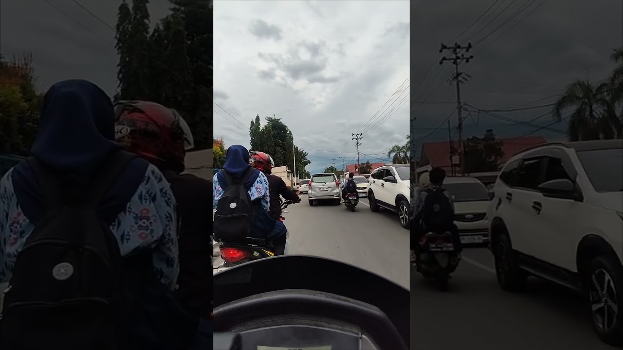Tumben pagi ini kota palu berkabut