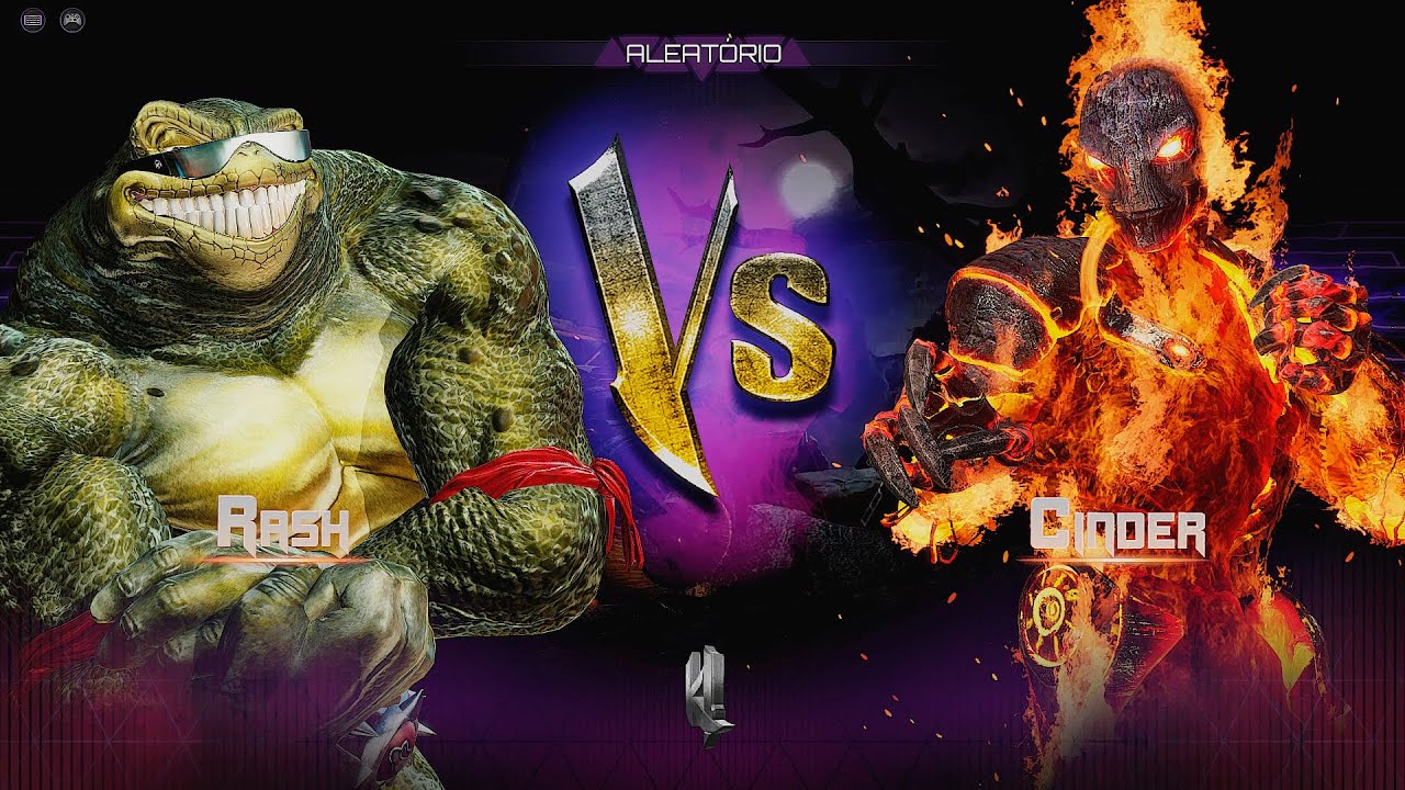 Rash vs Cinder - Killer Instinct | Cpu vs Cpu |