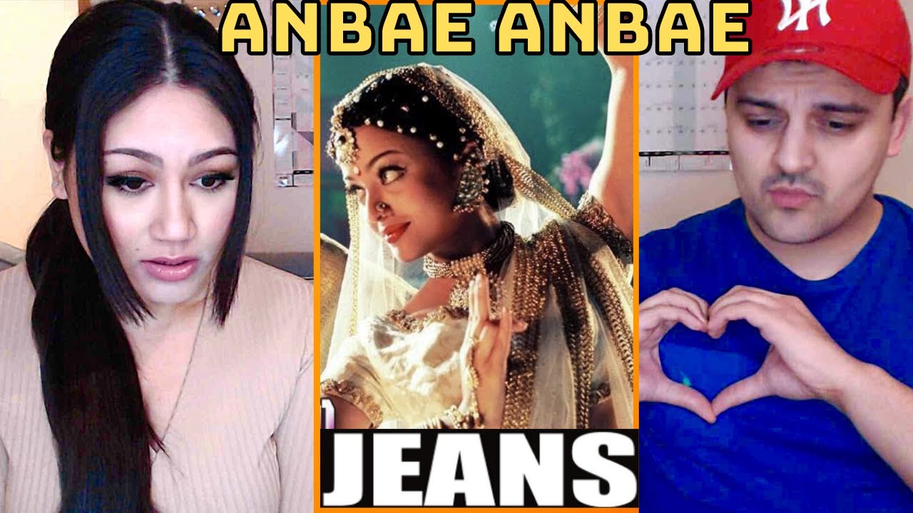 *KHUSHBU SINGS IN TAMIL* Anbae Anbae REACTION | Jeans | Aishwarya Rai | AR Rahman