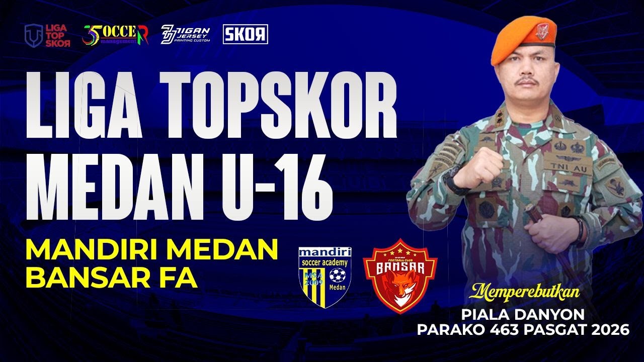 Liga Top Skor Medan U-16 : MANDIRI MEDAN  vs BANSAR FA