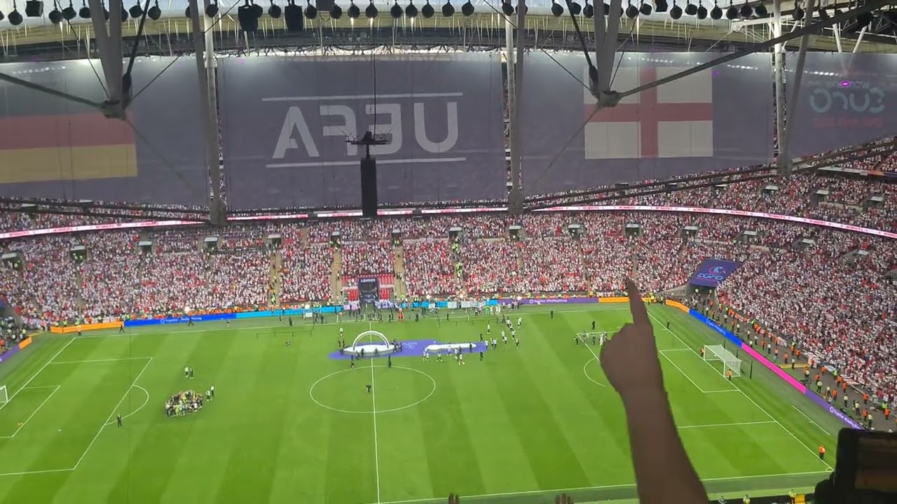 England vs GERMANY Women's Euros 2022 Final - Sweet Caroline