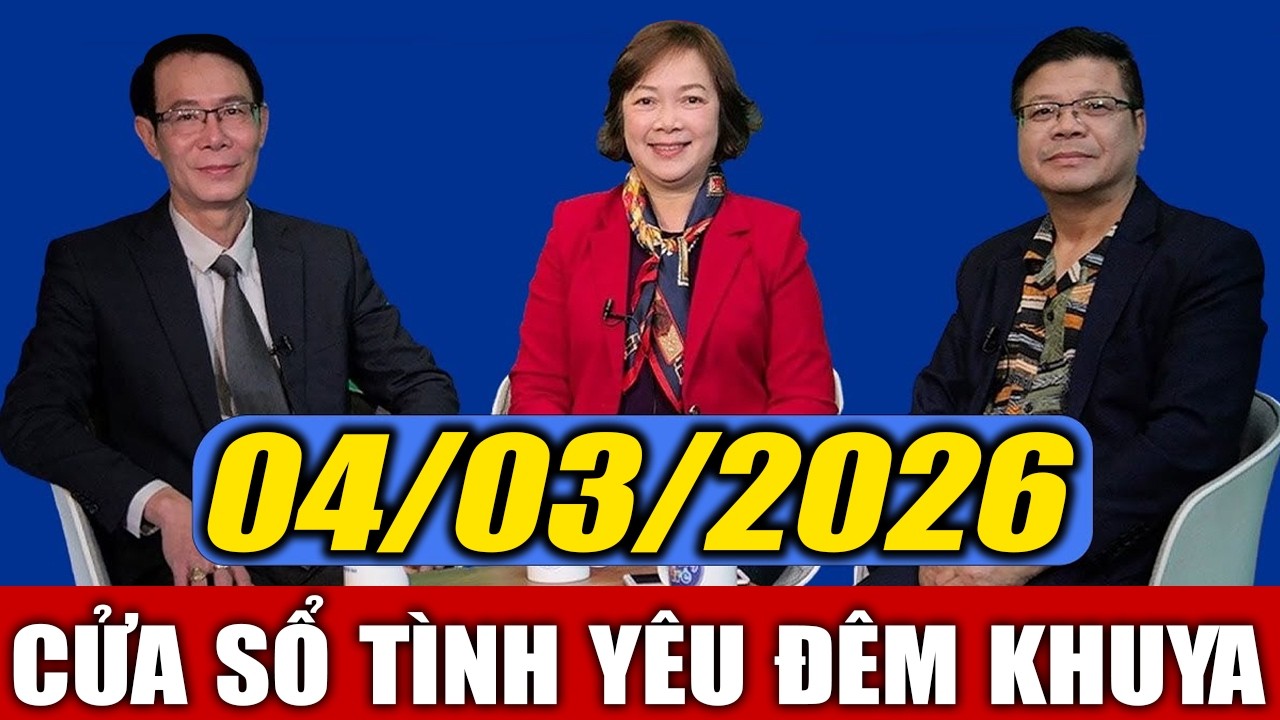 Nghe Cửa Sổ Tình Yêu VOV Đêm Khuya Ngày 04/03/2026 | Đinh Đoàn Tư Vấn Hôn Nhân Gia Đình