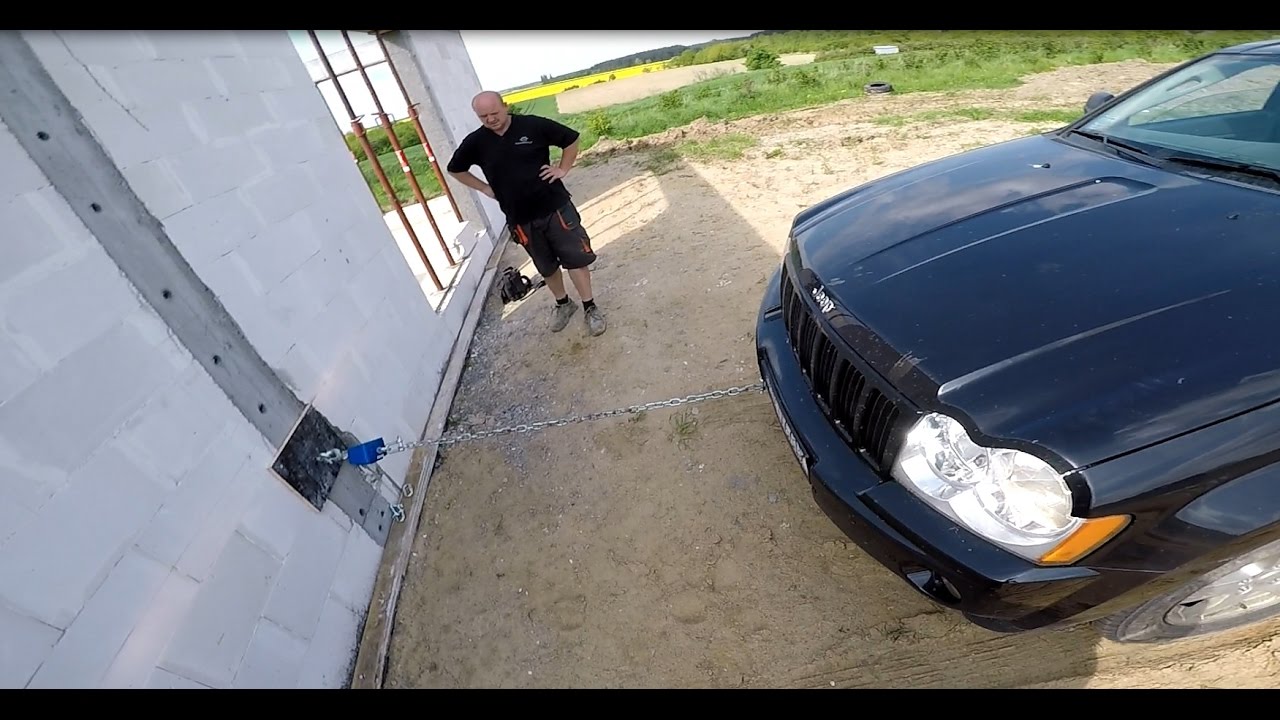 Pattex One For All vs. Jeep #1 Test wytrzymałości. Soudal vs. Mamut vs. Pattex