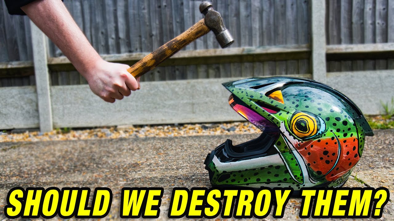 Should We DESTROY Our Old Motorcycle Helmets?